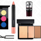 Eyeshadow x 9, $22 | Velvetease Lip Pencil, $14 | All the Right Angles Contour Palette, $28 | MAC Studio Nail Lacquer, $9 | Lipstick/Brooke Candy, $12